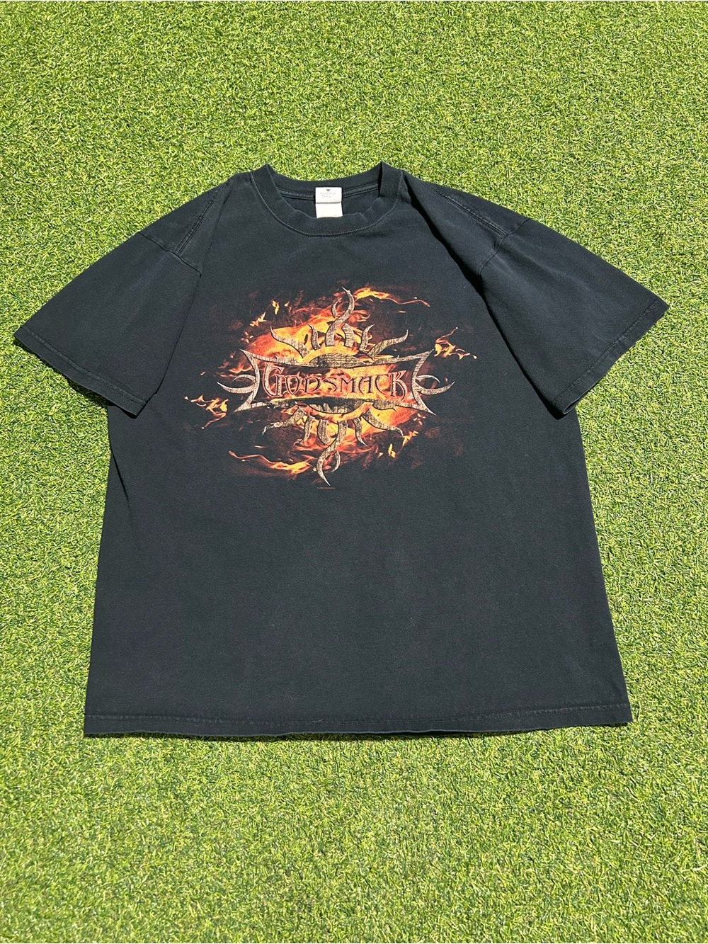 Men’s Vintage Godsmack Concert Band Metal Tee
